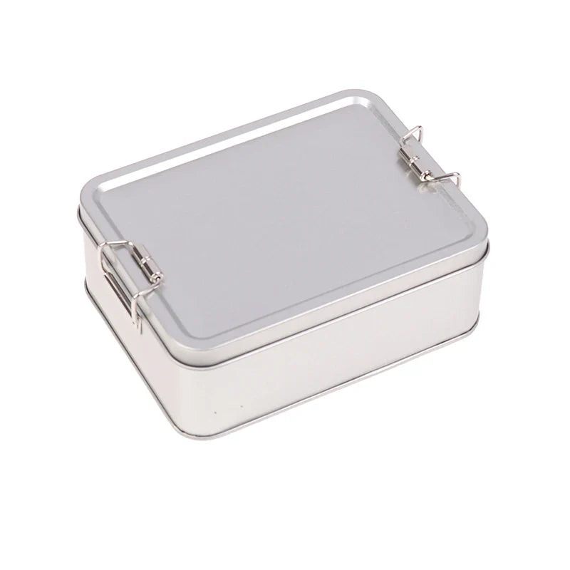 Desktop Storage Tin for Candy, Coffee, Tea & Jewelry Storage Tin Box Qme
