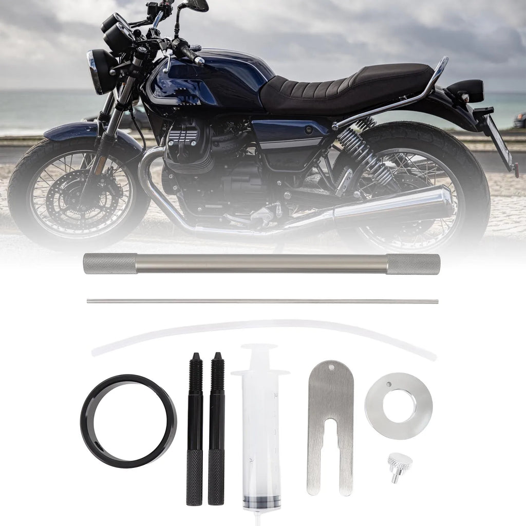 Motorcycle Fork Oil Level Tool | Metal Gauge 0–300mm Motorcycle Fork Tool Qme