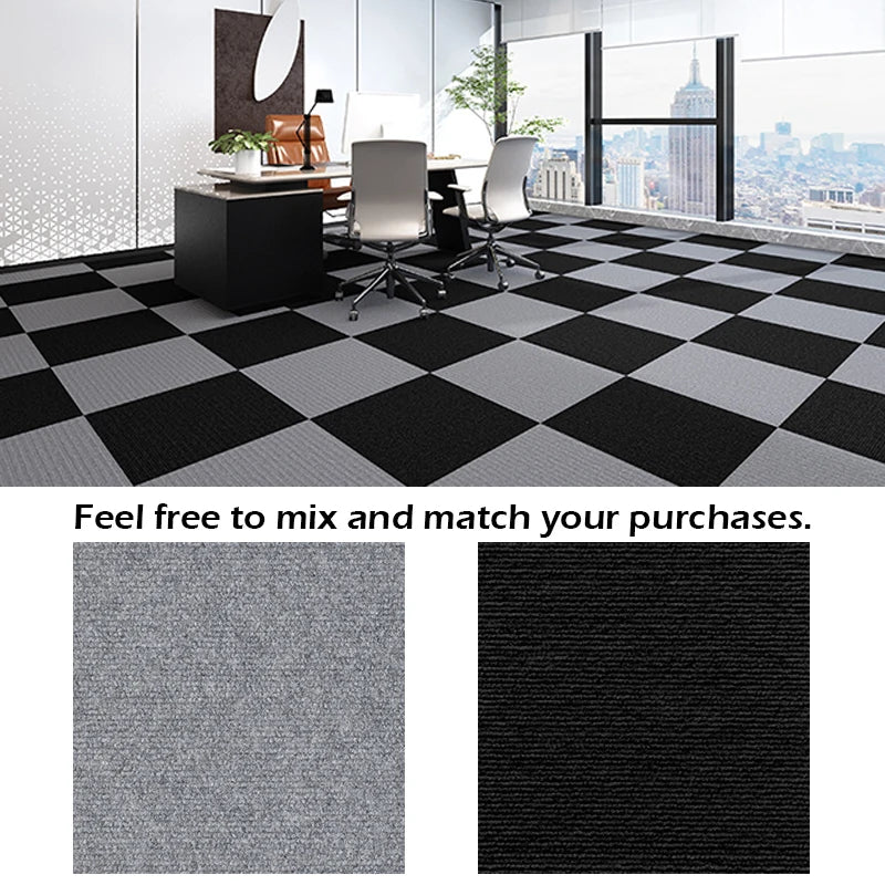 Self-Adhesive Carpet Tiles 30x30cm – Non-Slip Floor Mat Carpet Floor Tile Qst