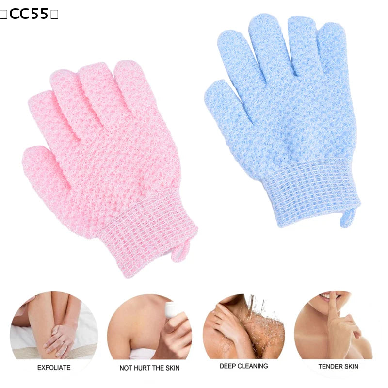Exfoliating Bath Mitt Glove – Shower Scrub & SPA Body Glove Exfoliating Bath Glove Qst