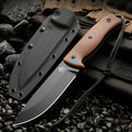 HUANGFU HF035 Outdoor Fixed Blade Knife with Sheath Fixed Blade Knife Qst hf035