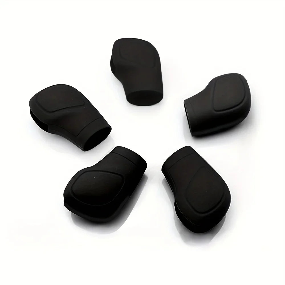 Silicone Gear Shifter Cover – Soft Protective Car Knob Wrap Gear Shifter Cover Qme