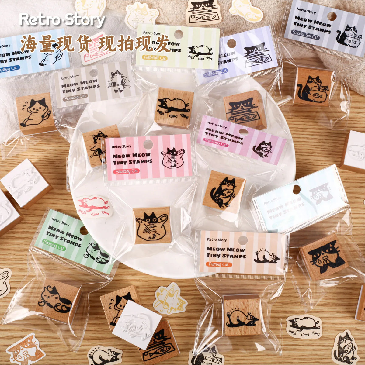 Vintage Wooden Rubber Alphabet & Pet Stamps | Stationery Seal Rubber Craft Stamp Qme