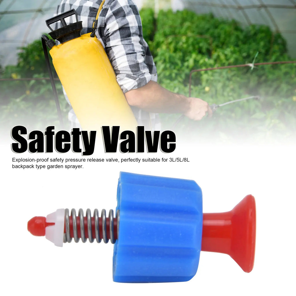 PP Safety Pressure Relief Valve for 3L 5L 8L Backpack Sprayer Sprayer Safety Valve Qst