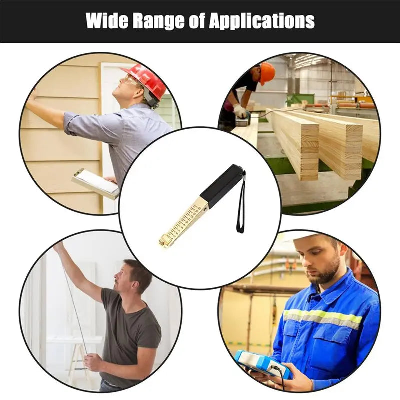 Door Gap Feeler Gauge – Fire Door Wedge Caliper Tool Feeler Gauge Tool Qme