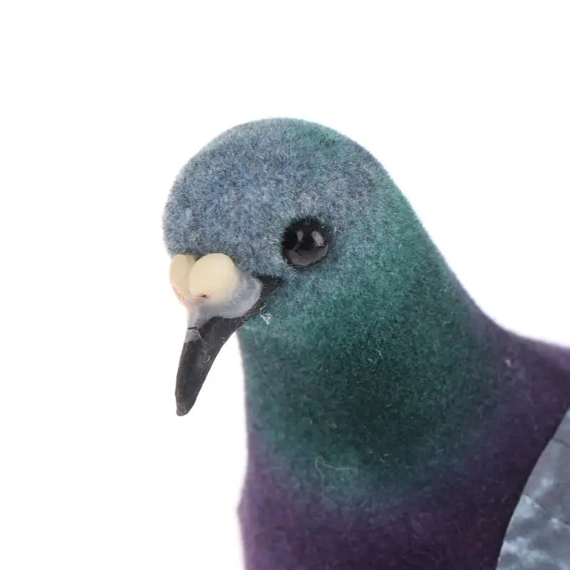 Artificial Dove Decor – Realistic Bird Prop for Photography Decorative Bird Figurine Qst