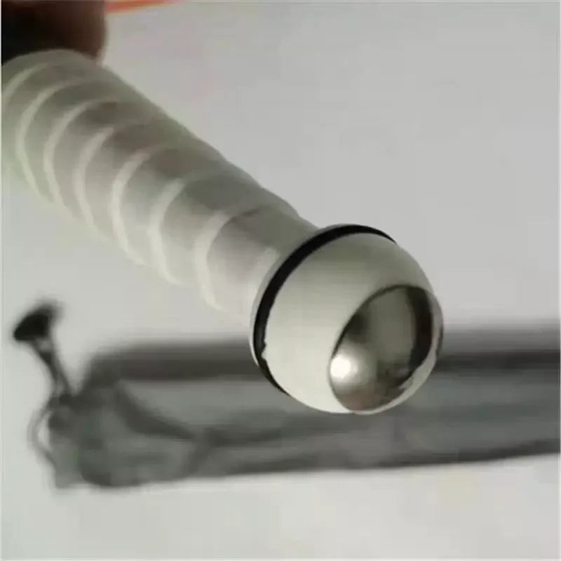 Telescopic Folding White Cane – Titanium, Anti-Slip & Reflective Folding Mobility Cane Qme