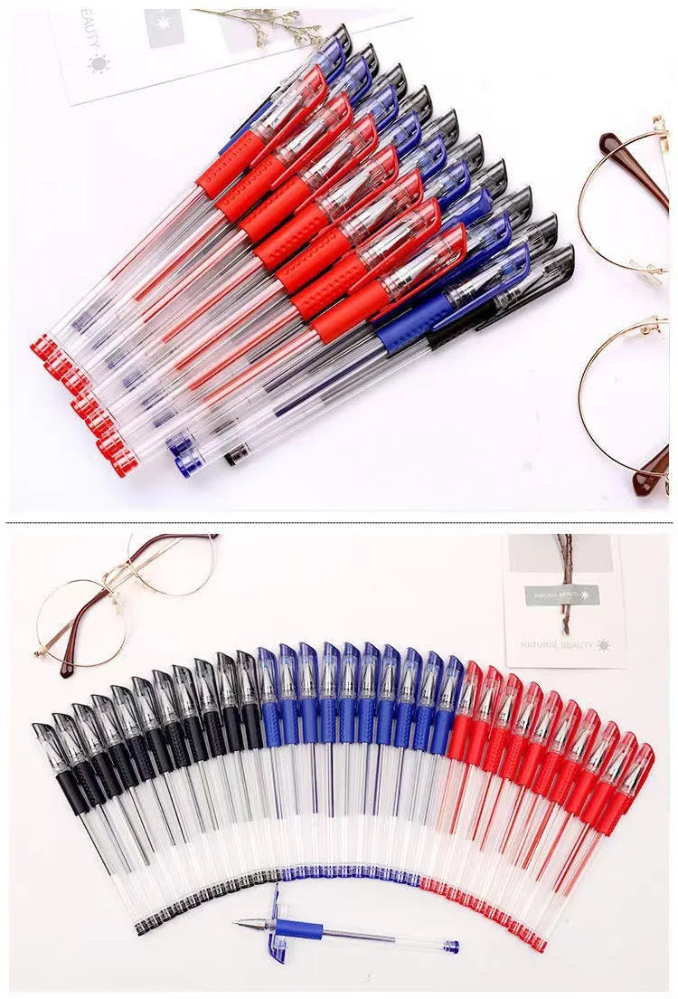 20-Pack Minimalist Gel Rollerball Pens – Smooth Writing Gel Rollerball Pens Qme
