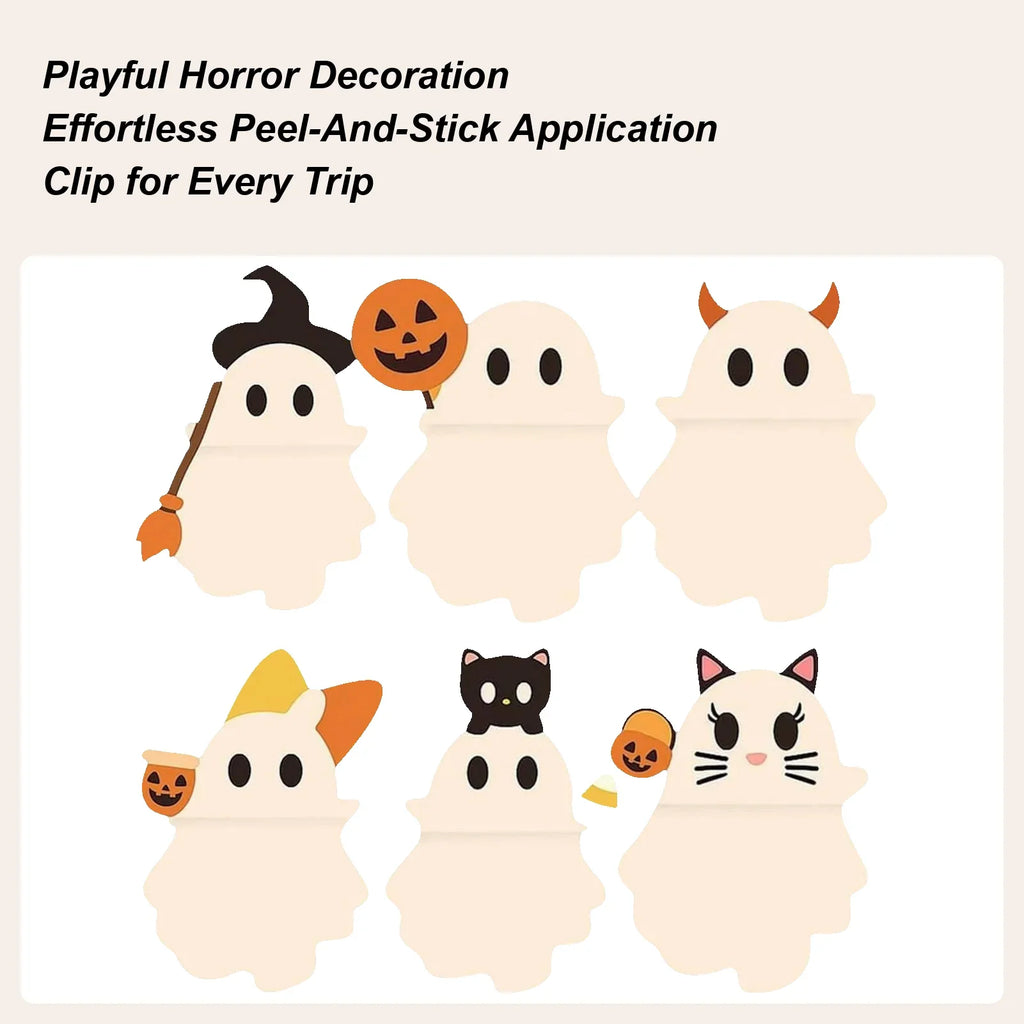 Halloween Ghost Phone Accessory Figure & Desk Decor Halloween Novelty Decor Qme