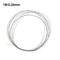 1M Diamond Wire Saw Blade for Jade, Glass & Rock Cutting Diamond Wire Saw Qme 0.26mm
