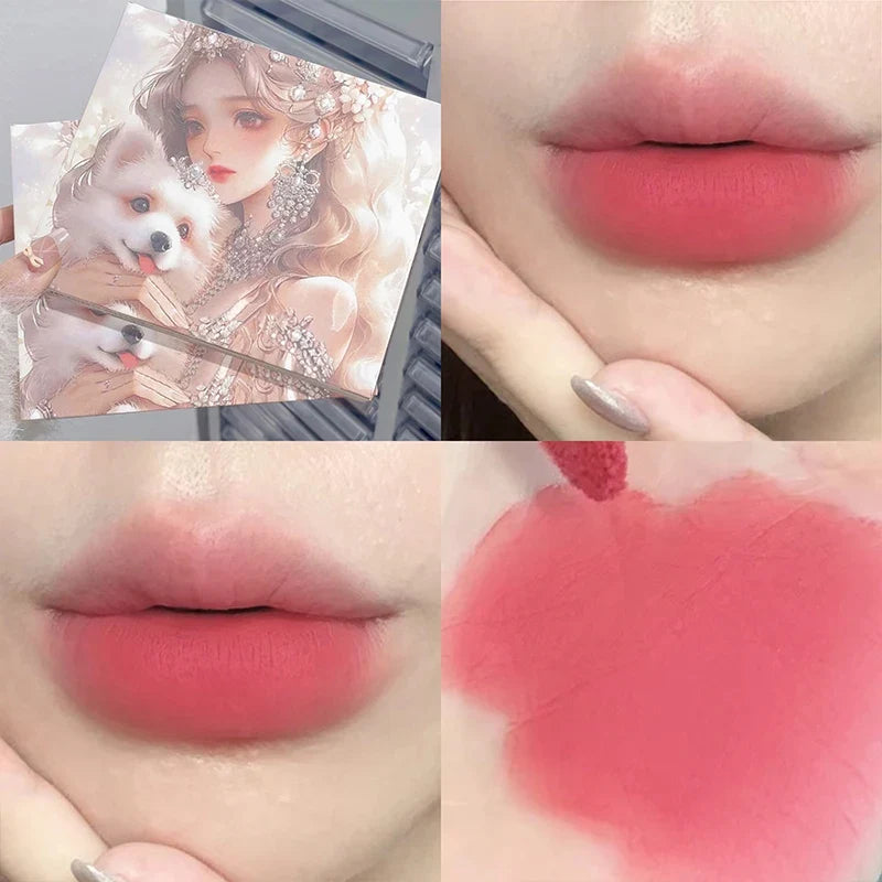 Airy Matte Liquid Lipstick – Waterproof Velvet Lip Color Liquid Lipstick Qme