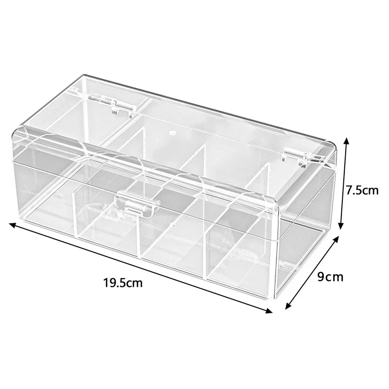 Kpop Photocard Storage Box – Transparent Card Case Organizer Photocard Storage Box Qme