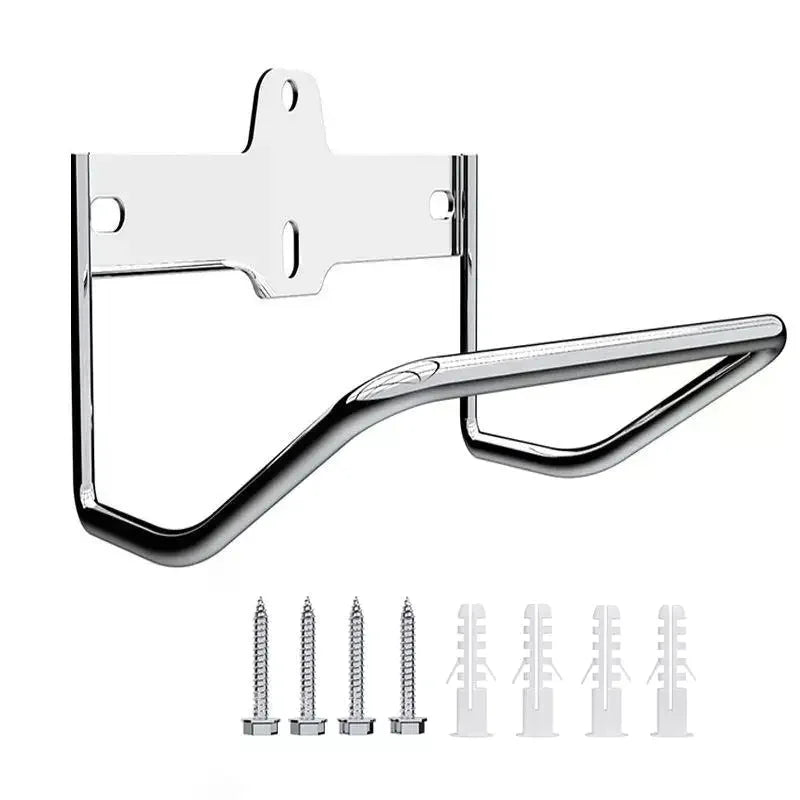 Heavy Duty Wall Mount Ladder Rack & Stroller Hanger for Garage Garage Wall Rack Qme