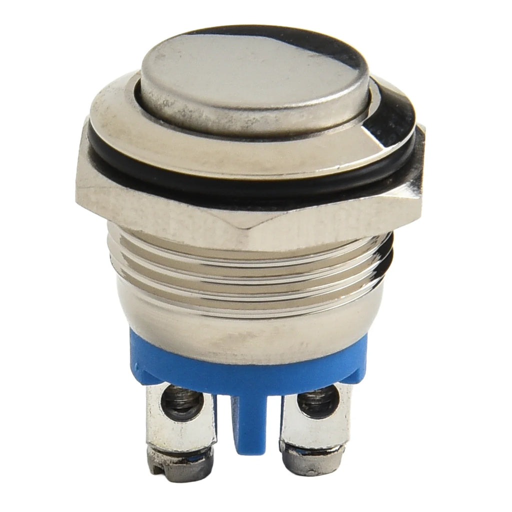 Waterproof Metal LED Push Button Switch 16mm Momentary 12V Push Button Switch Qme high head