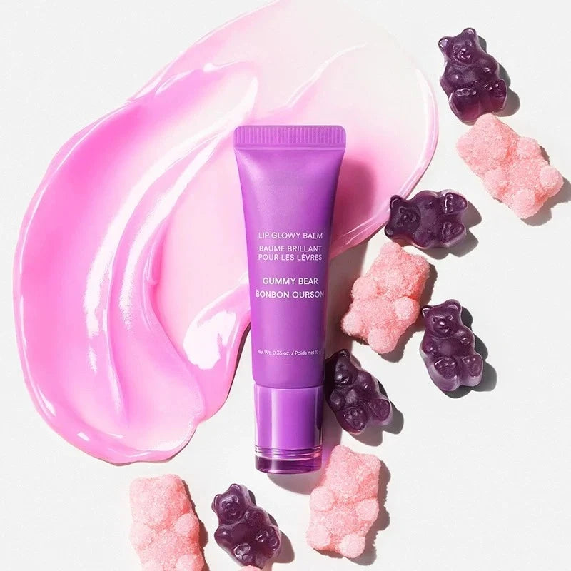 RHODE Tinted Polypeptide Lip Gloss Oil – Shea Butter Balm Tinted Lip Gloss Qst Gummy Bear