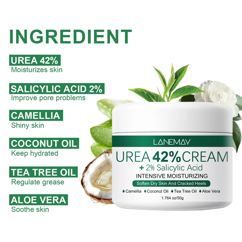 2-Pack 42% Urea & 2% Salicylic Acid Foot & Hand Cream Foot & Hand Cream Qst