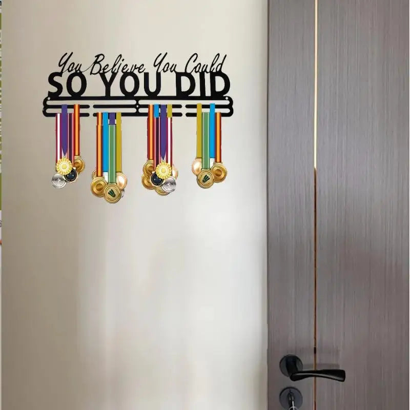 Marathon Medal Hanger Rack | Sports Display Organizer Medal Display Rack Qme