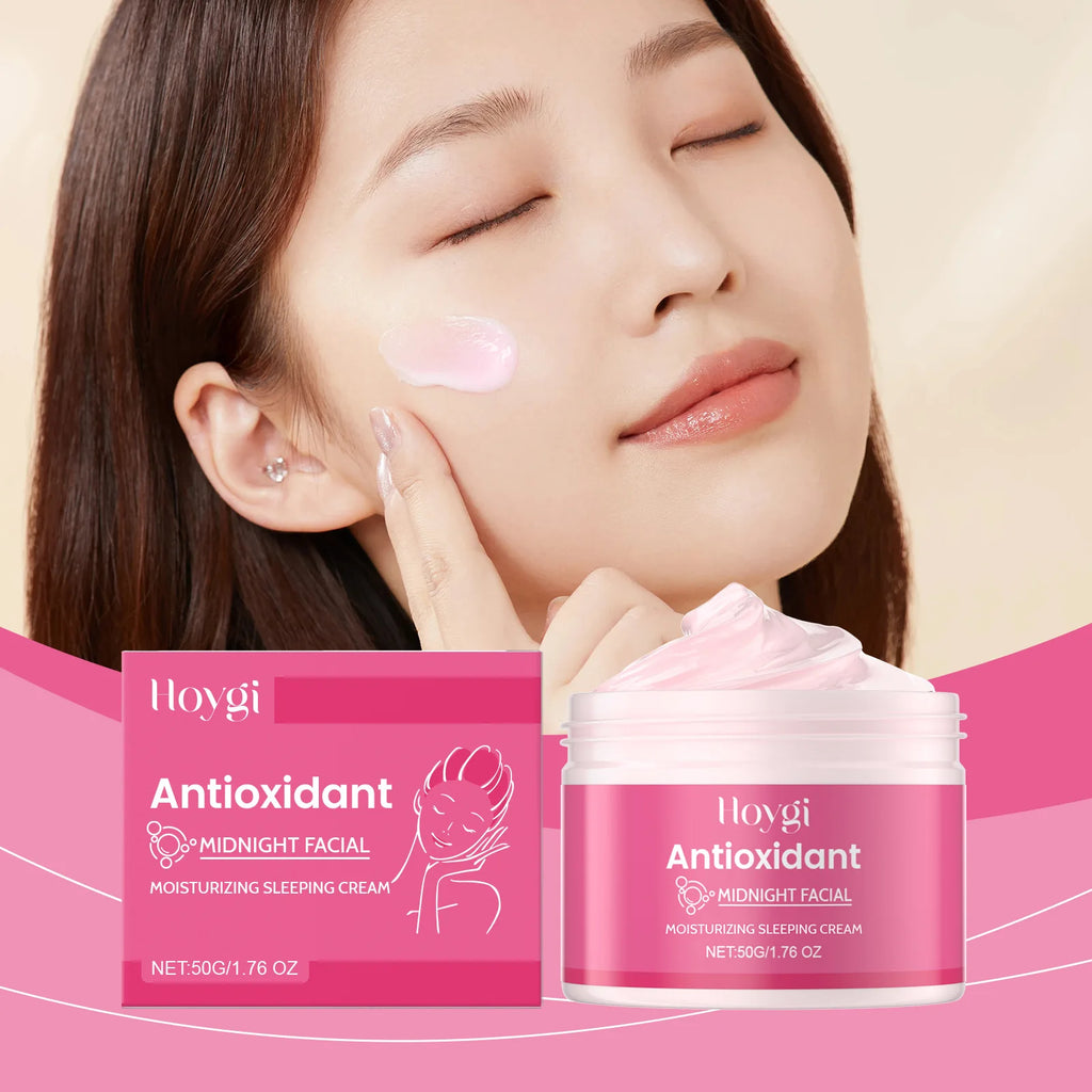 Hoygi Night Face Cream – Firming, Brightening & Moisturizing Night Face Cream Qst