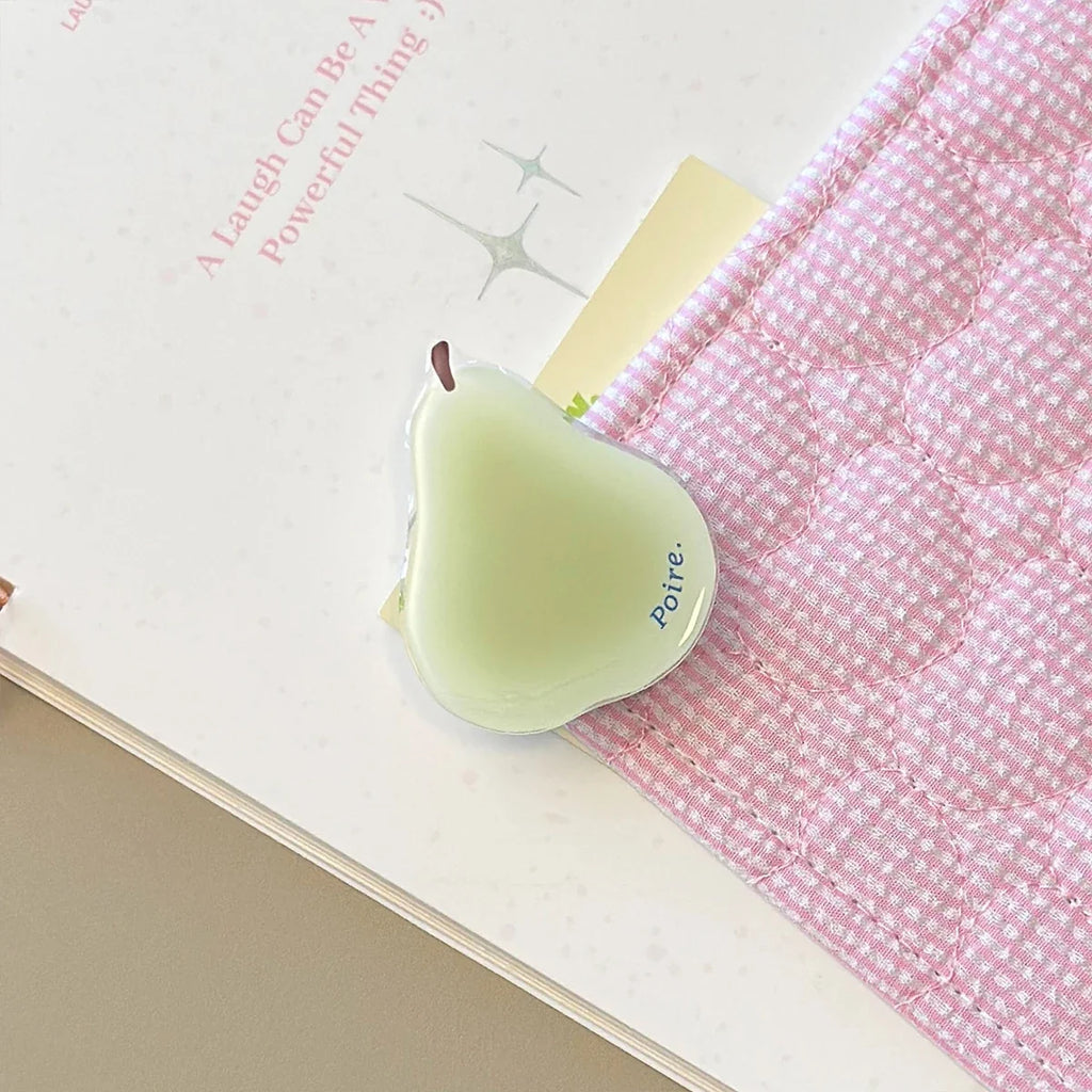 Fruit Phone Stand Stretchable Foldable Multi-Function Holder Phone Stand Qme green