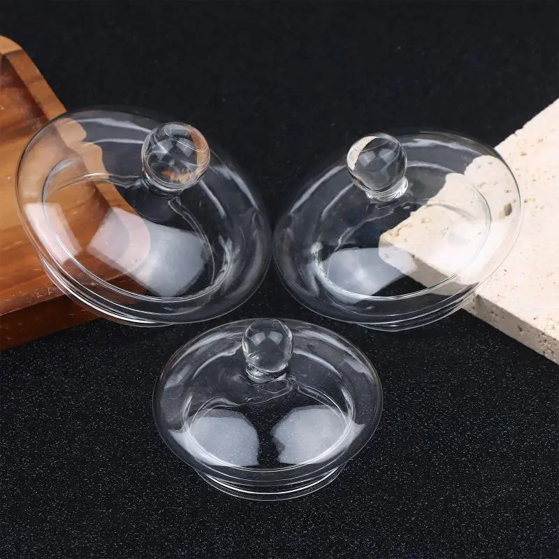 Stainless Steel Teapot Lid with Glass Cover & Filter Strainer Teapot Replacement Lid Qme