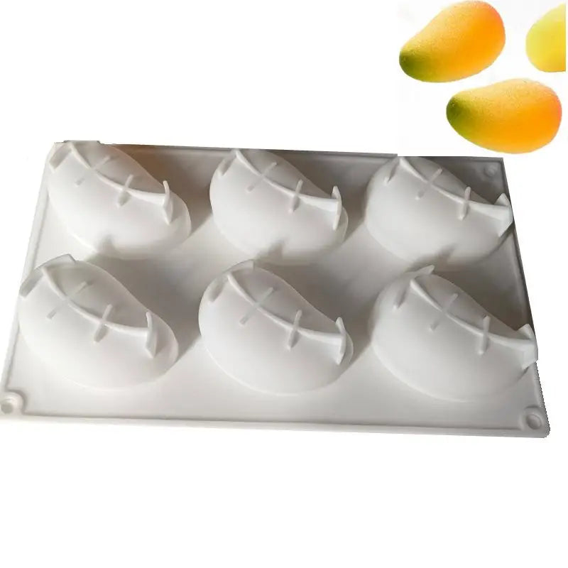 Food Grade Silicone Fruit Mousse Cake Mould | Party Bakeware Silicone Cake Mould Qme