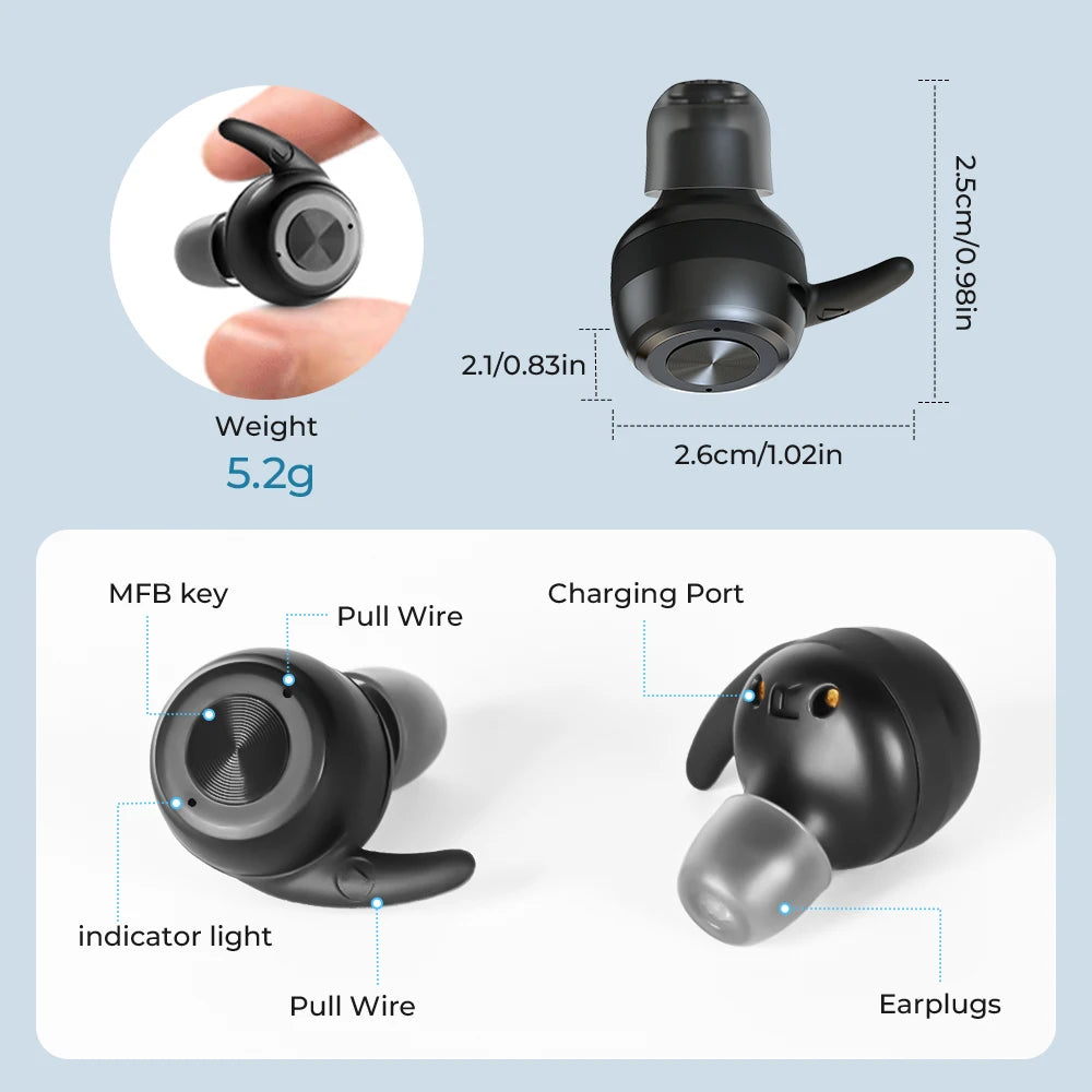 XceeFit Bluetooth Rechargeable ITE Hearing Aid – Digital Chip Bluetooth Hearing Aid Qst