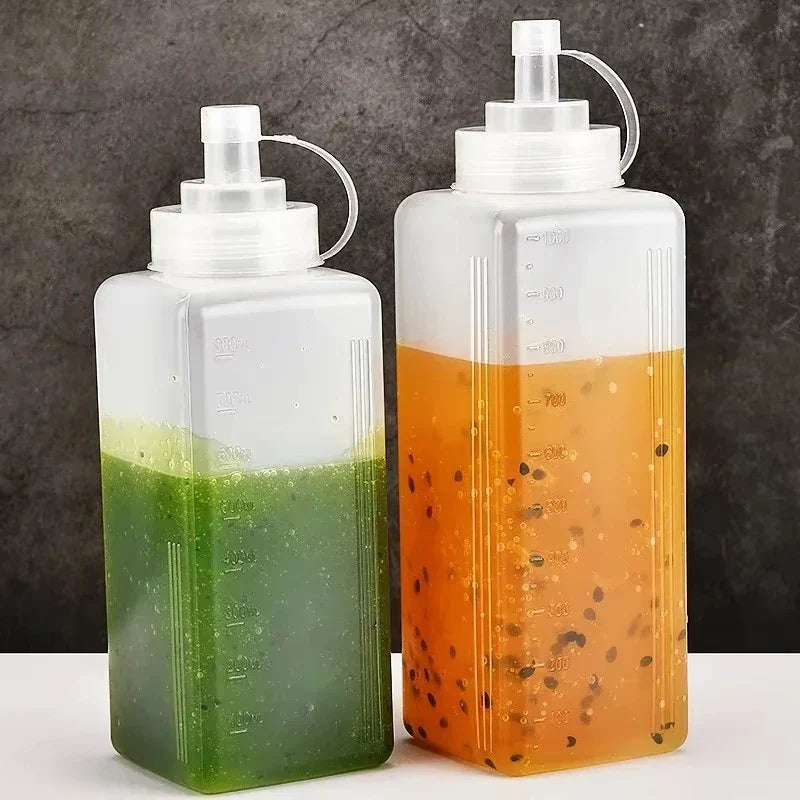 Large Caliber Plastic Squeeze Sauce Bottle | Condiment Dispenser Squeeze Sauce Bottle Qme