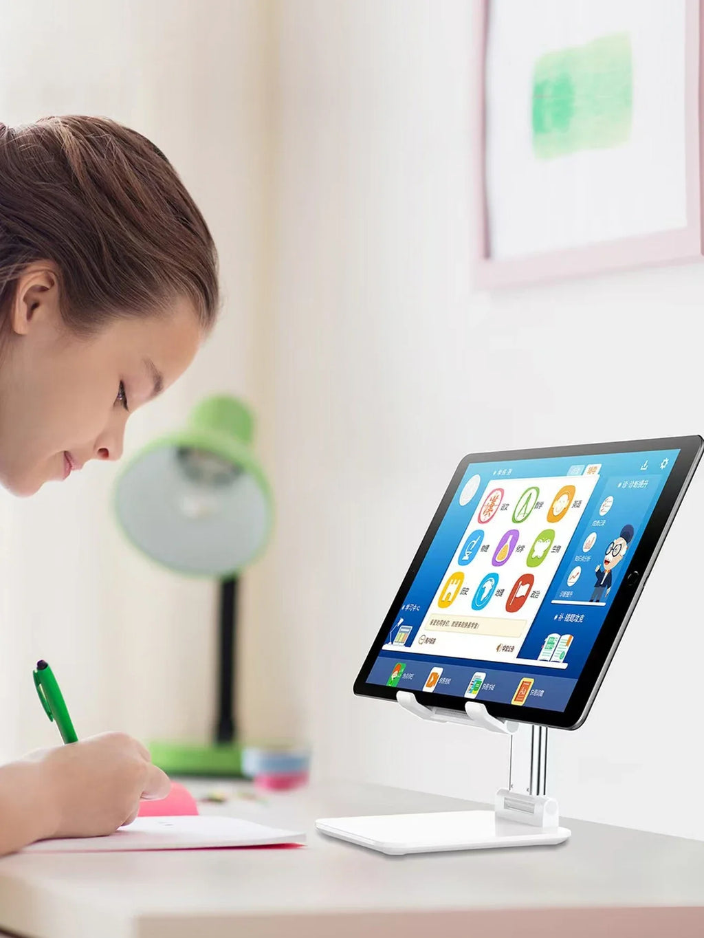 Rotating Foldable Phone Holder – Adjustable Desktop Stand Phone Stand Qme