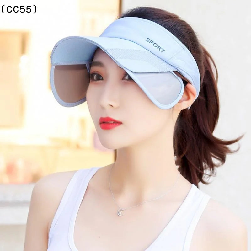 Women's Foldable UV Sun Hat – Outdoor Sports & Cycling Cap Outdoor Sun Hat Qst