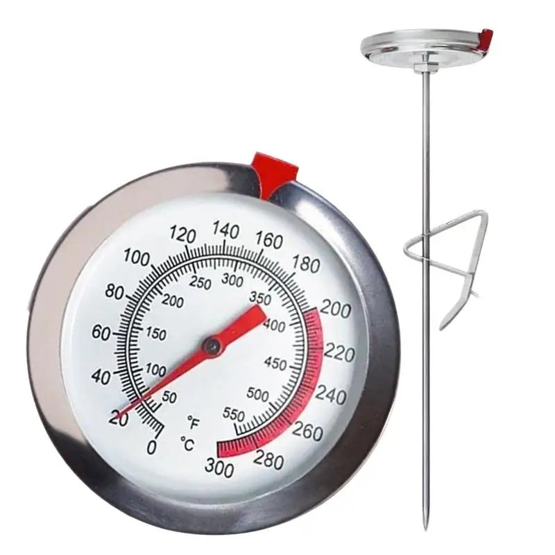 Stainless Steel Meat Thermometer Probe – BBQ, Oven & Grill Meat Thermometer Probe Qme
