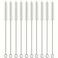 Straw Cleaning Brush – Water Bottle, Tube & Crevice Cleaner Cleaning Brush Set Qme white 20pcs