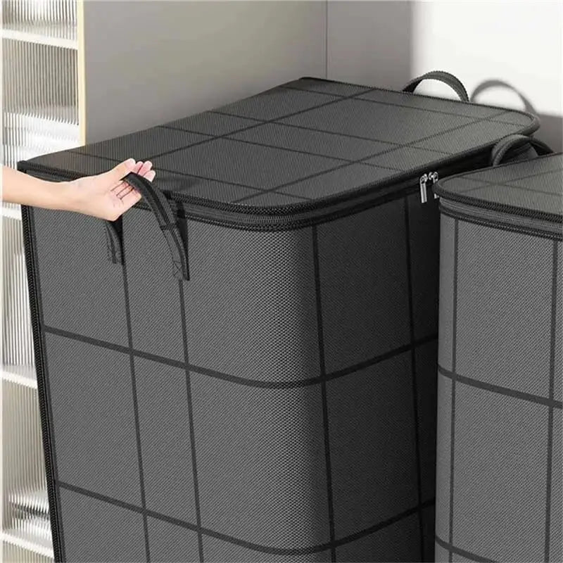 Large Foldable Non-Woven Dust-Proof Quilt Storage Bag Clothing Storage Bag Qme