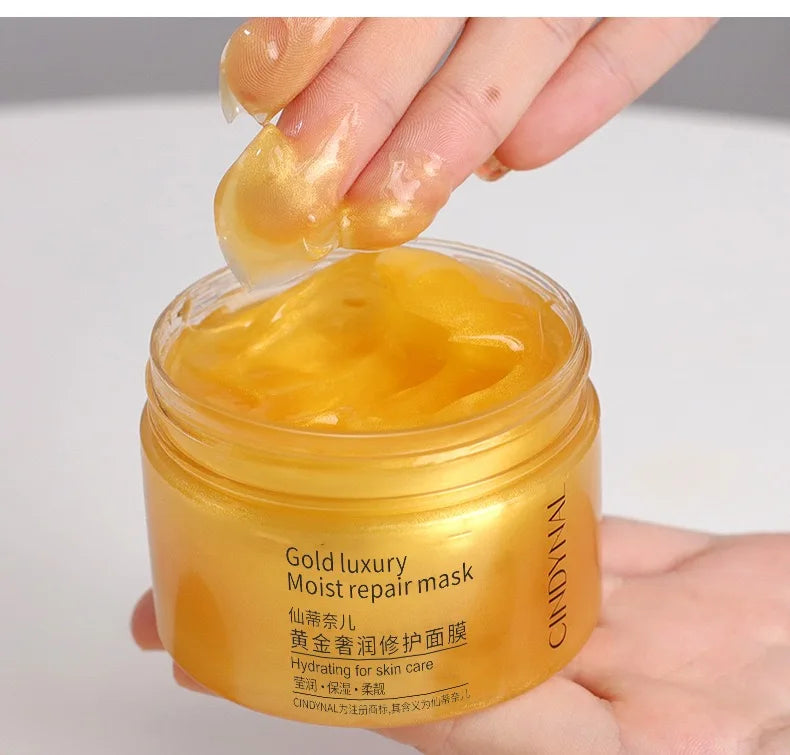 Golden Collagen Face Cream Moisturizing Sleeping Mask 120g Sleeping Face Mask Qme