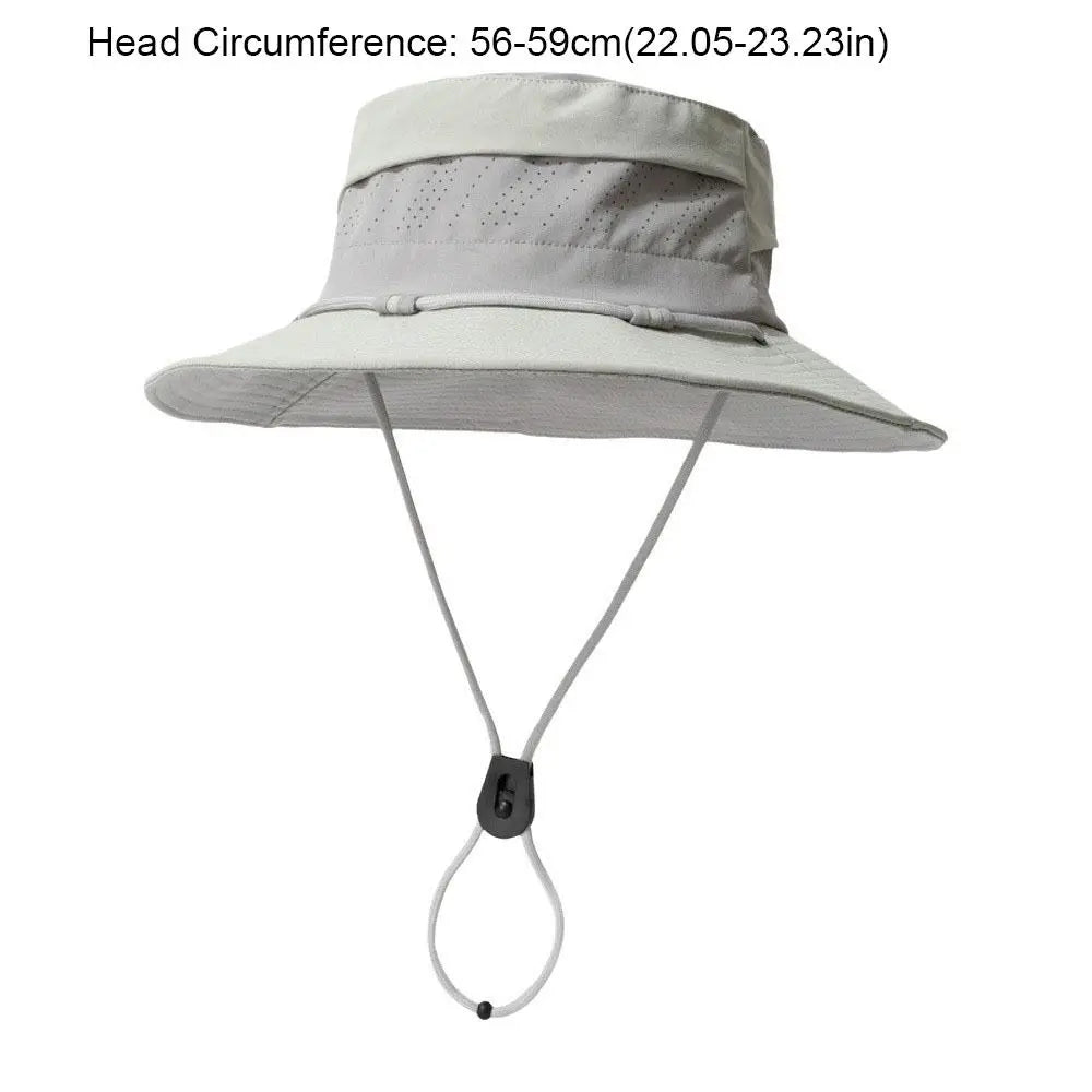 Sun Protection Bucket Hat Adjustable Visor – 5 Colors Bucket Sun Hat Qme