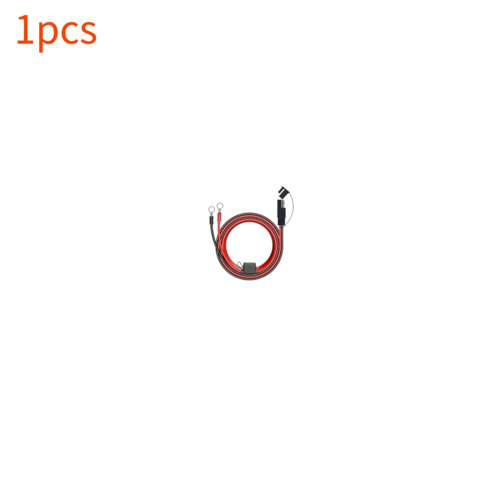 SAE Quick Disconnect Motorcycle Battery Charger Cable 10A Battery Charger Cable Qme 1pcs