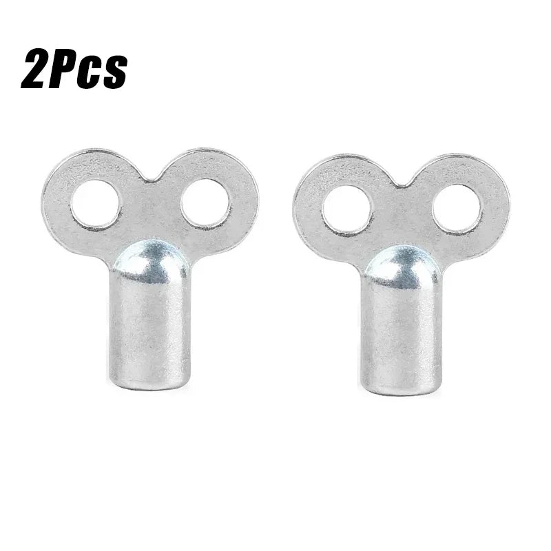 Zinc Alloy Radiator Bleeding Key – Square Socket Air Vent Tool Radiator Bleeding Key Qme 2pcs