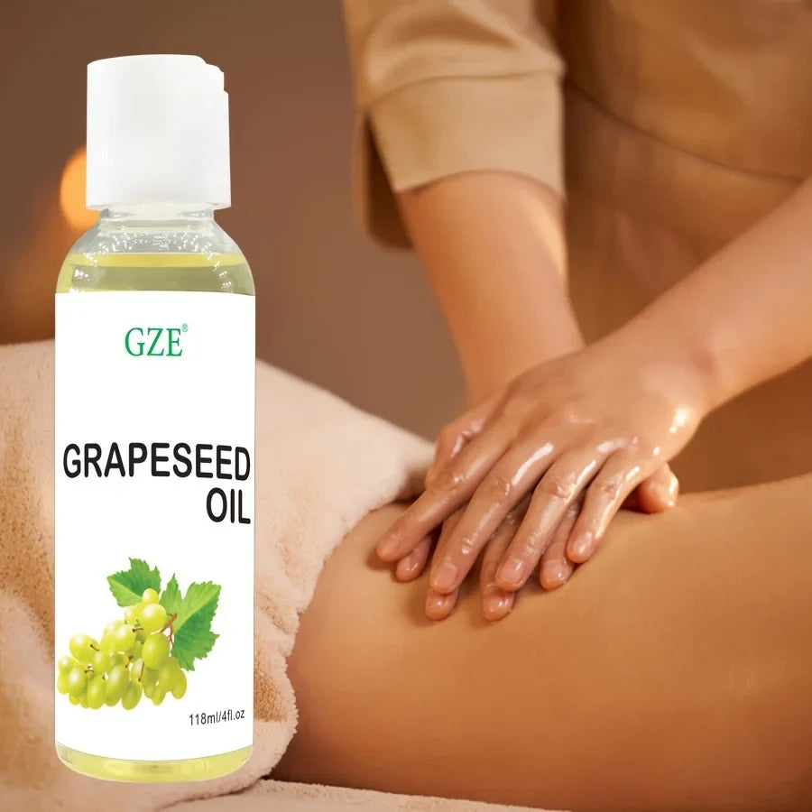 GZE Grapeseed Oil Moisturizer – Vegan, Silky, All Skin Types Grapeseed Oil Moisturizer Qme