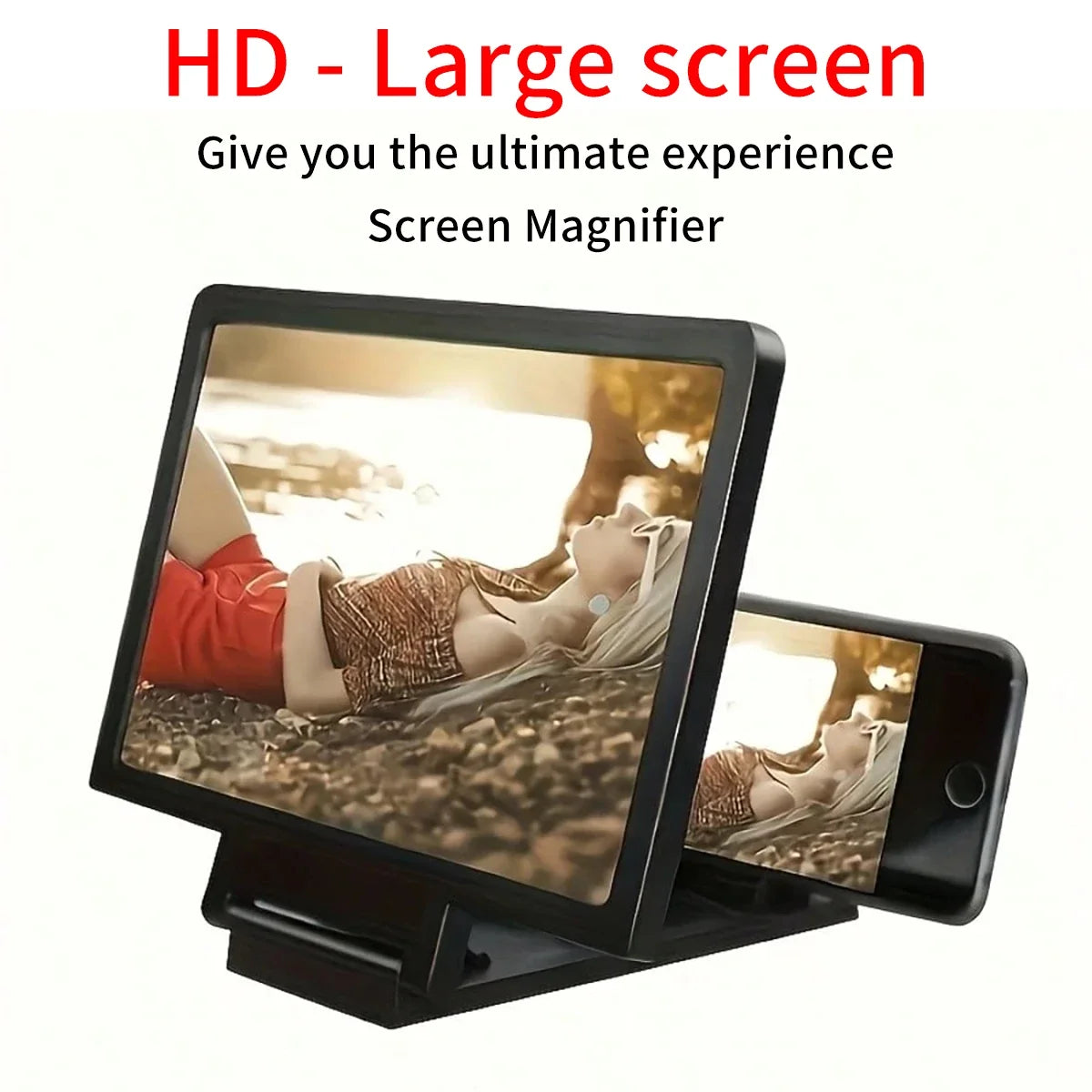 3D Mobile Screen Amplifier – HD Phone Screen Magnifier Phone Screen Magnifier Qme