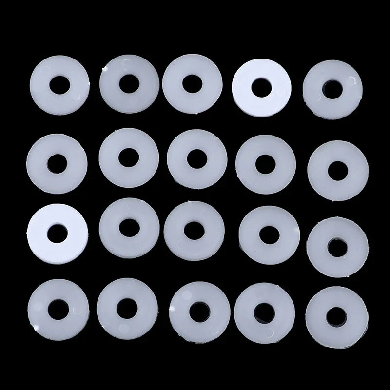 Airless Sprayer Lengthening Rod Gaskets – 20pcs Stainless Steel Sprayer Replacement Gasket Qme
