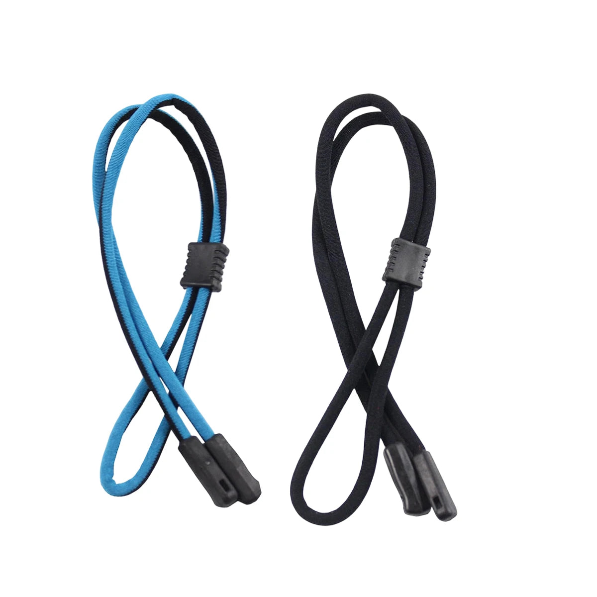 VOPHA Adjustable Two-Color Eyeglass Strap & Glasses Chain Eyeglass Strap Qst 2PC-Black Blue