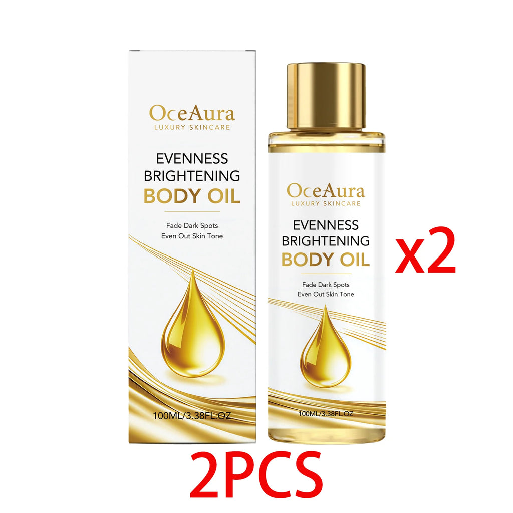 OceAura Vitamin E & Aloe Vera Moisturizing Body Oil 100ml Body Oil Qst 2 PCS