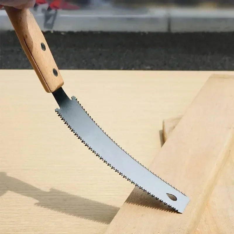 6-Inch Double Edge Hand Saw for Woodworking & DIY Projects Hand Saw Qme