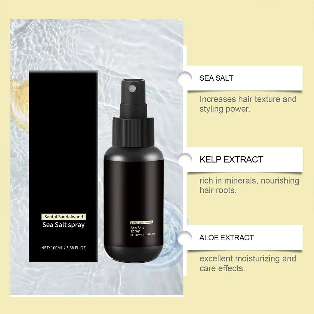 Sea Salt Spray for Volume & Natural Hair Styling – Men & Women Hair Styling Spray Qme