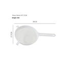 Fine Mesh Strainer Spoon – Coffee & Kitchen Filter Tool Mesh Strainer Spoon Qme 18cm