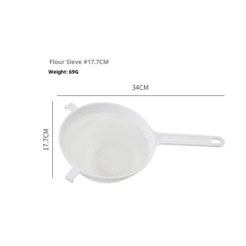 Fine Mesh Strainer Spoon – Coffee & Kitchen Filter Tool Mesh Strainer Spoon Qme 18cm