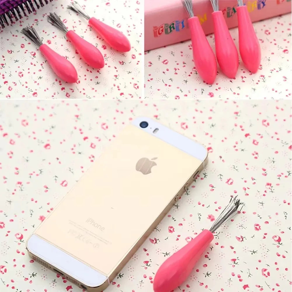 Hair Brush Cleaner Tool – Metal Comb & Bristle Detangler Hair Brush Cleaner Qme