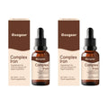 Googeer Complex Iron Liquid Supplement Vitamin B1 & TCM – 30ml Liquid Iron Supplement Qst 60ml(Pack of 2)