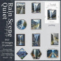 Night View City PET Stickers – Scrapbooking & DIY Collage DIY Craft Stickers Qme A
