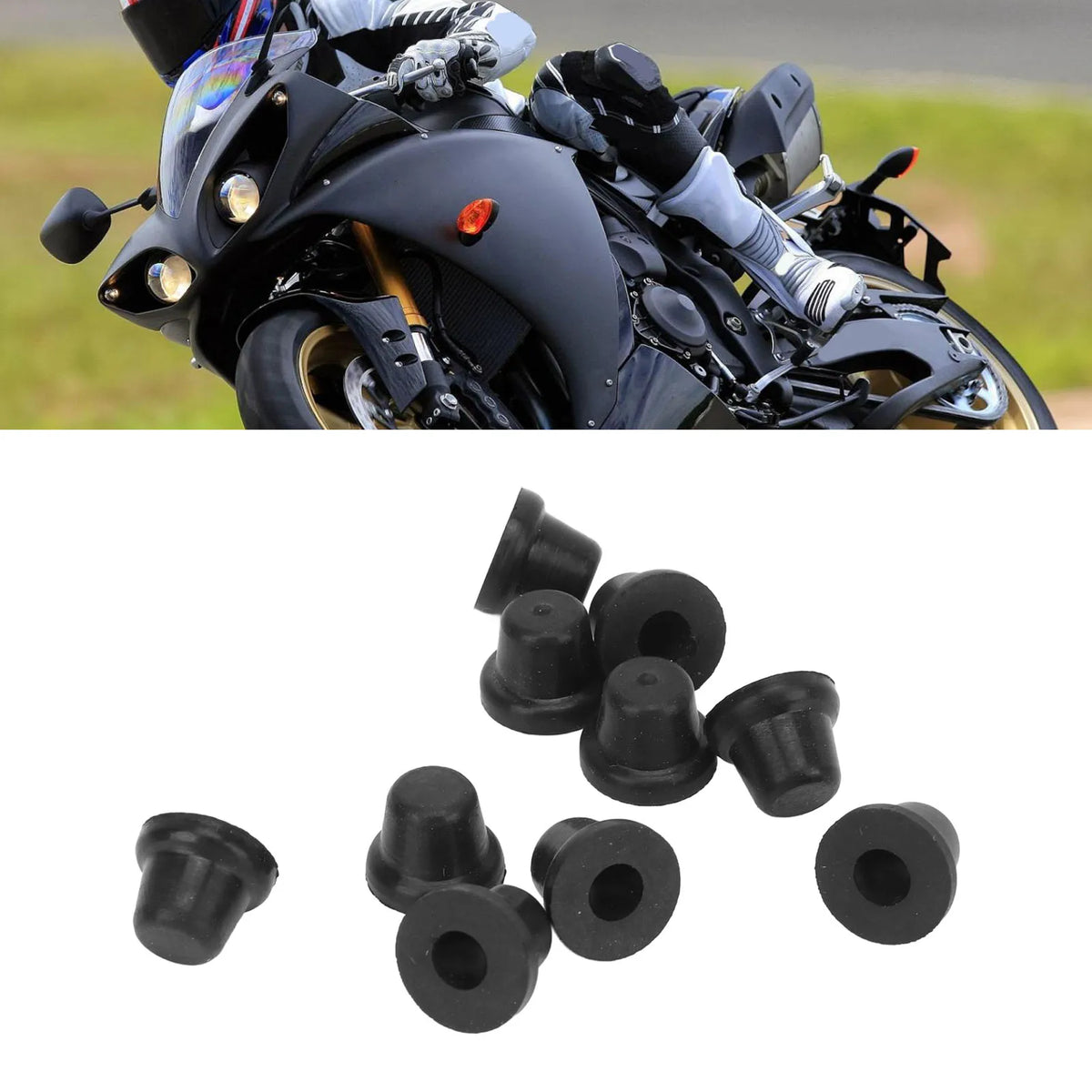 10PCS Rubber Brake Bleeder Screw Caps – Bleed Nipple Covers Brake Nipple Covers Qst