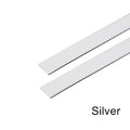 5M Gold PVC Self-Adhesive Waterproof Tape – Wall & Ceiling Trim Decorative Trim Tape Qme Silver 5m 1.8cm